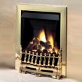 The Adam Radiant Brass Gas Fire