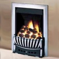 The Adam Radiant Silver Gas Fire