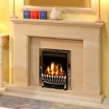 The Tavira Limestone Fireplace (Solid Fuel)