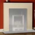 The Miami White Fire Surround