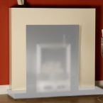 The Miami White Fire Surround