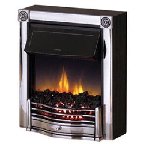 Dimplex Horton Electric Fire, Optiflame Effect, Chrome