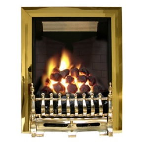 Ekofires EKO 3060 Coal Gas Fire (Brass/Brass Blenheim)