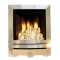 The Ekofires EKO 3060 Pebble Gas Fire (Contemporary Steel)