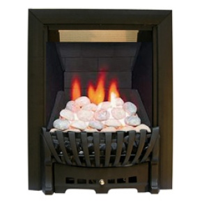 Ekofires EKO 3010 Pebble Gas Fire (Black/Black Elegance)