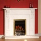 View The Grande Corbel Marble Fireplace