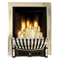 Ekofires EKO 3060 Pebble Gas Fire (Silver/Chrome Elegance)