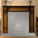 The Cheltenham Vintage Oak Fire Surround