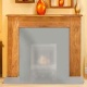 View The Sheesham Solid Acacia Wood Fire Surround (54")