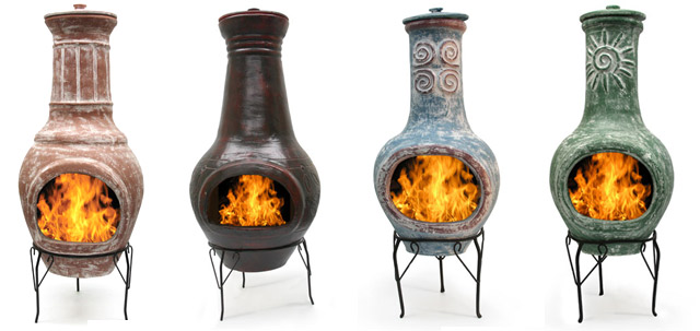 Mexican Clay Chimineas