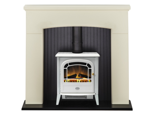 Cooking the acorn stove on squash