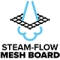 Steam flow mesh board