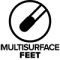 Multi surface feet