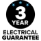 3 Year Electrical Guarantee