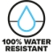 100% Water resistant