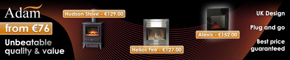 Electric Fires and Heaters From Adam