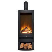 acantha-horizon-electric-stove-with-log-storage-angled-stove-pipe-in-black