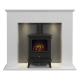 adam-corinth-stove-fireplace-in-pure-white-grey-with-downlights-hudson-electric-stove-in-black-48-inch