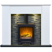 acantha-montara-white-marble-fireplace-with-downlights-lunar-electric-stove-in-charcoal-grey-54-inch
