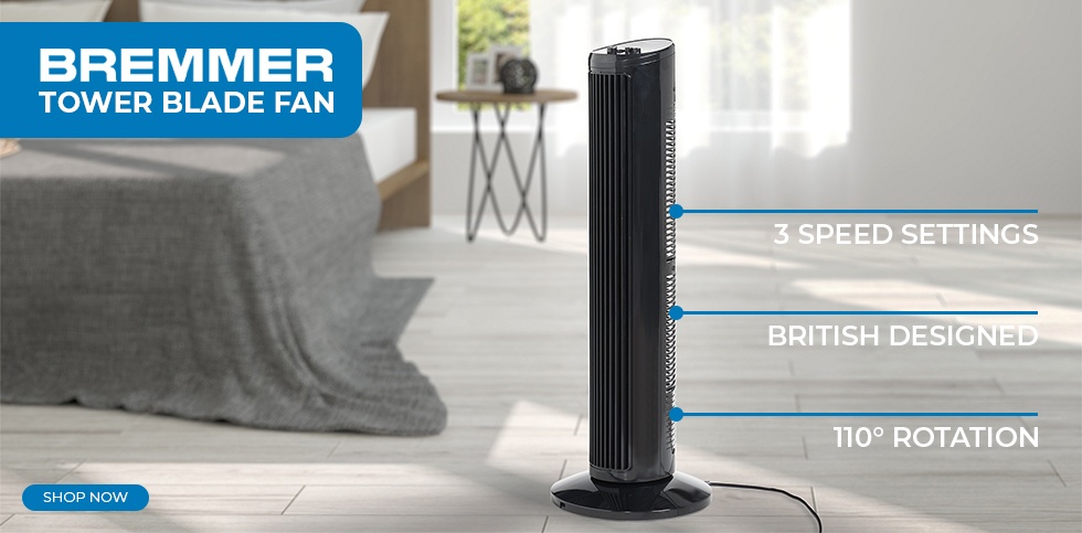 Bremmer Tower Blade Fan