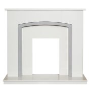 calella-white-marble-fireplace-with-downlights-54-inch