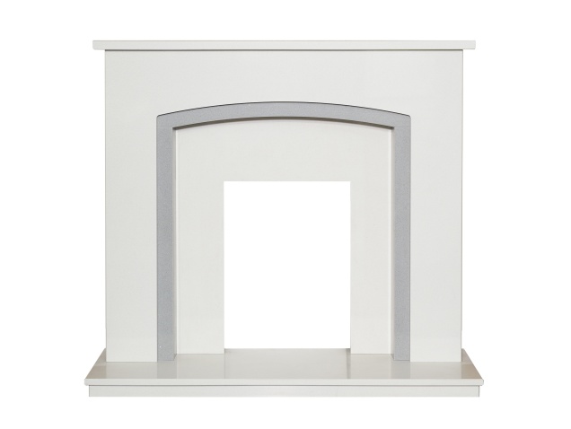 calella-white-marble-fireplace-with-downlights-54-inch