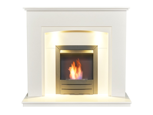 acantha-sarande-white-marble-fireplace-with-downlights-colorado-bio-ethanol-fire-in-black-48-inch