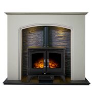 murcia-beige-marble-fireplace-with-downlights-woodhouse-electric-stove-in-black-54-inch
