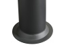 oko-tall-angled-decorative-metal-stove-pipe-in-charcoal-grey