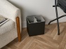 corby-highland-rechteckiger-doppel-recyclingbehalter-aus-schwarzem-pu-leder-mit-kunststoffeinsatzen.