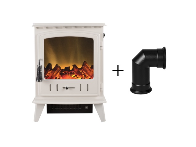 adam-aviemore-electric-stove-in-cream-enamel-with-angled-stove-pipe