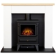 adam-chester-fireplace-in-pure-white-with-hudson-electric-stove-in-black-39-inch