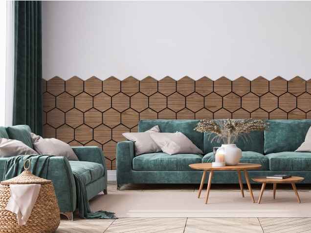 fuse-acoustic-wooden-hexagon-wall-panel-in-walnut-effect