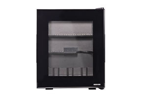 Minibar con porta in vetro