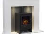 adam-corinth-stove-fireplace-in-pure-white-grey-with-downlights-bergen-electric-stove-in-charcoal-grey-48-inch