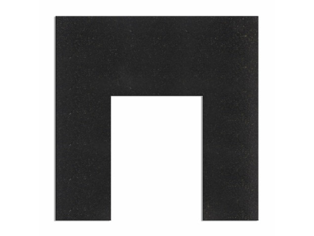 Fireplace Back Panel In Black Granite 37 Inch Fireplace World