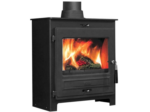 The No 2 Sq07 Multifuel Stove In Black By Flavel Fireplace World