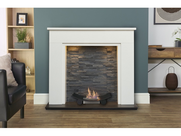 acantha-rimini-white-marble-fireplace-with-downlights-calda-bio-ethanol-fire-48-inch