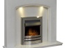 acantha-vienna-perola-marble-fireplace-with-downlights-vela-electric-fire-in-brushed-steel-54-inch