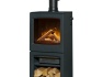 acantha-lunar-xl-electric-stove-in-charcoal-grey-with-short-angled-pipe-in-black
