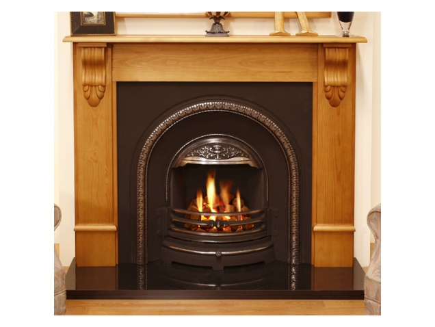 Victorian Corbel Solid Fuel (Lombardi) Fireplace | Fireplace World