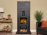 acantha-tile-hearth-set-in-bronze-venetian-plaster-effect-with-lunar-xl-stove-angled-pipe