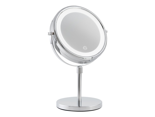 miroir-led-winchester-sur-pied-chrome