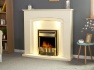 adam-falmouth-fireplace-in-cream-with-downlights-elan-electric-fire-in-brass-48-inch