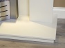 acantha-washington-white-marble-fireplace-with-downlights-comet-electric-fire-in-brushed-steel-50-inch