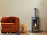 oko-tall-angled-decorative-metal-stove-pipe-in-charcoal-grey