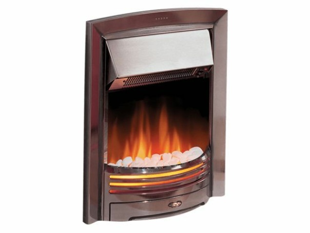 Dimplex Adagio Electric Fire In Polished Cast Iron With Chrome