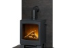 acantha-tile-hearth-set-in-bronze-venetian-plaster-effect-with-lunar-stove-angled-pipe