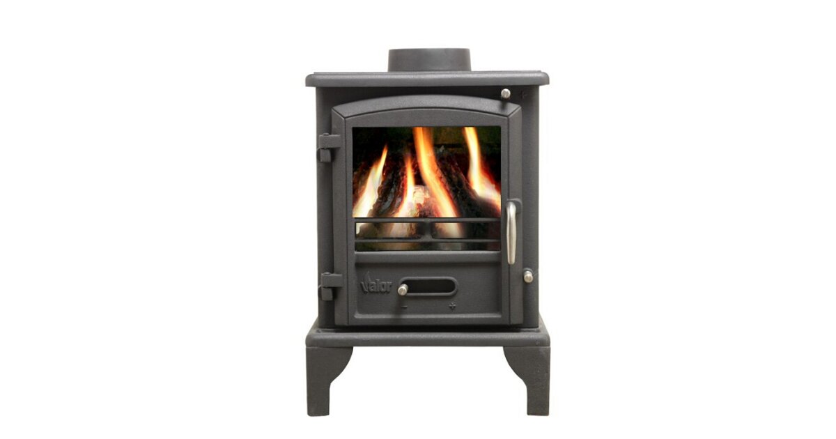 Valor Brunswick Multi Fuel Stove in Black | Fireplace World