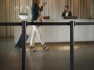 bremmer-barriere-de-file-d-attente-acier-poli-noir-set-de-2